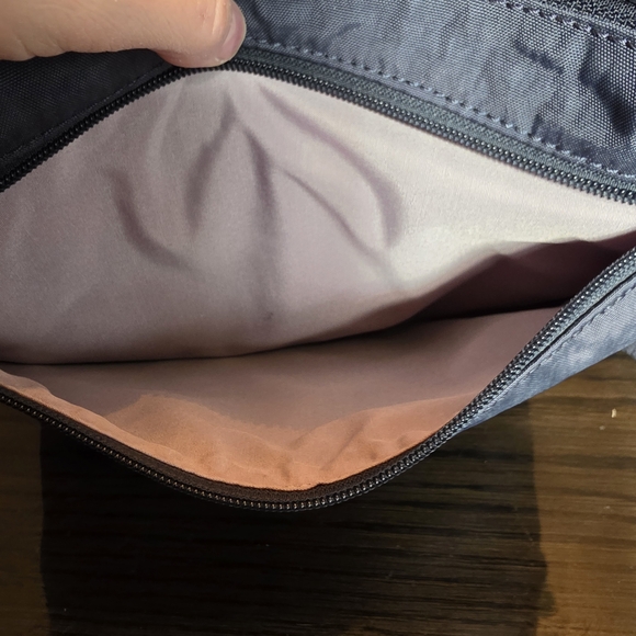 Kipling ARTO Grayish Dark Blue Crossbody Bag No Keychain monkey - Picture 5 of 8